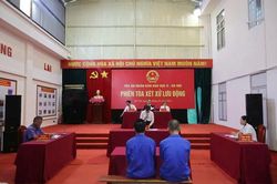 Phiên tòa lưu động - 'bài học pháp luật' cho học viên cai nghiện