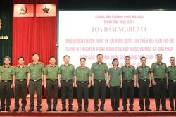 Công an Hà Nội tổ chức tọa đàm nghiệp vụ nhận diện thách thức an ninh quốc gia