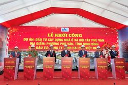 Ninh Bình: Khởi công Dự án nhà ở xã hội Tây Phù Vân