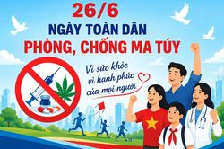 Ngày Toàn dân phòng, chống ma túy 26/6: Chung tay bảo vệ sức khỏe cộng đồng
