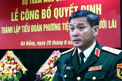 Thành lập Tiểu đoàn Phương tiện không người lái các Quân khu