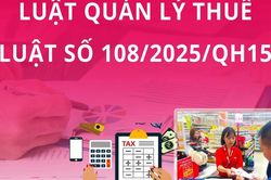 TO&Agrave;N VĂN: Luật Quản l&yacute; thuế c&oacute; hiệu lực từ 1/7/2026