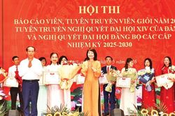 N&acirc;ng cao hiệu quả tuy&ecirc;n truyền v&agrave; tổ chức thực hiện nghị quyết của Đảng