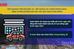 [Video] Phấn đấu hoàn thành 18 trạm dừng nghỉ trên cao tốc Bắc-Nam trước ngày 15/12