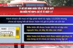 [Video] TP Hồ Ch&iacute; Minh ho&agrave;n tiền v&eacute; tập xe bu&yacute;t khi miễn ph&iacute; 100% gi&aacute; v&eacute; từ ng&agrave;y 1/7