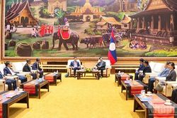 Đoàn đại biểu Kiểm toán Nhà nước Việt Nam thăm và làm việc tại Lào