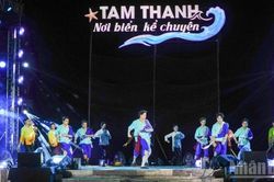 Khai mạc lễ hội biển 'Tam Thanh - Biển xanh vẫy gọi'