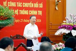 Chuẩn hóa dữ liệu, kết nối toàn hệ thống chính trị