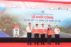 Khởi công dự án hơn 4.500 tỉ đồng nâng cấp Quốc lộ 14D ở Đà Nẵng