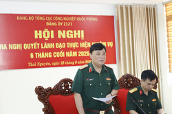 Đảng ủy Z127 tập trung lãnh đạo làm chủ công nghệ sản xuất vật tư chất lượng cao