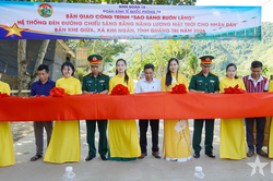 Đoàn Kinh tế-Quốc phòng 79 (Binh đoàn 15) tổ chức nhiều hoạt động thiết thực hỗ trợ đồng bào dân tộc thiểu số