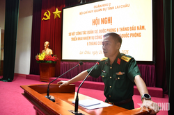 Lai Ch&acirc;u: Triển khai hiệu quả c&aacute;c hoạt động ch&agrave;o mừng kỷ niệm 80 năm Ng&agrave;y truyền thống LLVT Qu&acirc;n khu 2