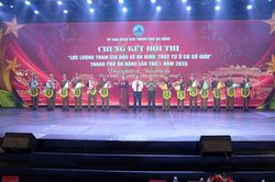 Vững nghiệp vụ - Trọn niềm tin 13 đội tuyển tranh tài giữ gìn an ninh trật tự cơ sở tại Đà Nẵng