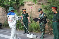 Sử dụng radar xuyên đất khảo sát các vị trí nghi có mộ liệt sĩ tập thể ở Huế