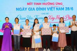 Nhiều hoạt động hưởng ứng Ngày Gia đình Việt Nam