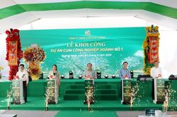 Khởi công cụm công nghiệp hơn 1.400 tỷ đồng ở Quảng Ninh