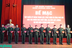 Tập huấn kỹ năng trinh sát, phát hiện và ứng phó với các tác nhân hóa học, chất độc, phóng xạ cho cán bộ Bộ đội Biên phòng tỉnh Cao Bằng