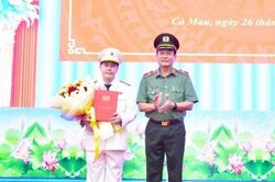 Đại tá Lê Mạnh Hùng làm Phó Giám đốc Công an Cà Mau