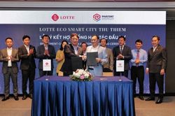 Lotte và Phát Đạt chính thức ký kết Hợp đồng Hợp tác Đầu tư dự án Lotte Eco Smart City Thu Thiem