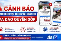Cảnh báo fanpage giả bệnh viện lừa đảo quyên góp