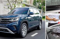 Vụ kính cửa sổ trời Volkswagen Teramont vỡ vụn: Hãng nói do ngoại lực, chủ xe không gật
