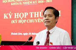 Phường Hoành Sơn thông qua các nghị quyết quan trọng về sắp xếp tổ chức bộ máy