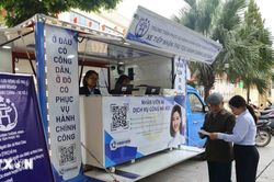 Triển khai mô hình 'dịch vụ công lưu động,' tạo thuận lợi cho người già, người yếu thế