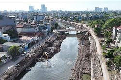 Hà Nội đẩy nhanh tiến độ các dự án chống ngập khẩn cấp trước mùa mưa bão 2026