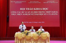 Công tác dư luận xã hội cần chuyển từ ứng phó sang chủ động kiến tạo