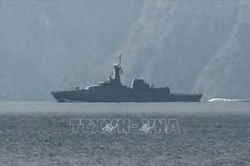 Tàu hàng Singapore bị tấn công khi qua eo biển Hormuz
