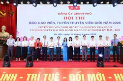 Đảng bộ Bộ Dân tộc và Tôn giáo tham gia Hội thi Báo cáo viên giỏi 2026