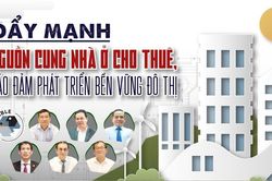 Đẩy mạnh nguồn cung nhà ở cho thuê, bảo đảm phát triển bền vững đô thị