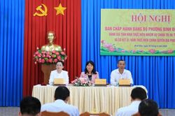 Đảng ủy phường Bình Đức sơ kết tình hình thực hiện nhiệm vụ 6 tháng đầu năm 2026