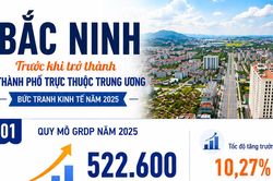 Bức tranh kinh tế Bắc Ninh trước khi trở thành thành phố trực thuộc Trung ương