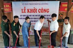 Dựng mái ấm cho con đối tượng chính sách
