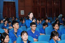 Lãnh đạo phường Thanh Khê đối thoại với đoàn viên, thanh thiếu nhi