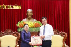 Đà Nẵng tăng cường hợp tác toàn diện với các địa phương Nam Trung Lào