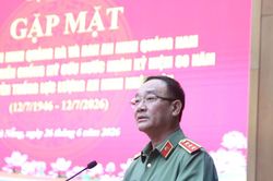 Bộ Công an gặp mặt cán bộ Ban An ninh Quảng Đà