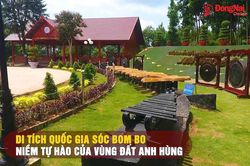 [Video] Di tích quốc gia Sóc Bom Bo, niềm tự hào của vùng đất anh hùng