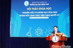 Hội thảo khoa học 'Nghiên cứu và giảng dạy Hóa học theo tinh thần Nghị quyết 57'