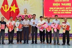 7 khu phố mới phường Hoài Nhơn Nam sẵn sàng đi vào hoạt động