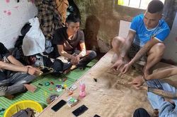 Phát hiện 5 đối tượng 'phê' ma túy trong phòng ngủ