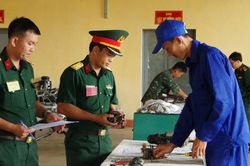 Sư đoàn 320 kiểm tra trình độ kỹ năng nghề nhân viên kỹ thuật năm 2026