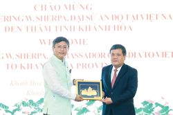 Bí thư Tỉnh ủy Khánh Hòa Trần Phong tiếp Đại sứ Ấn Độ tại Việt Nam
