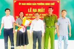 Phường Ninh Chử ra mắt mô hình 'Trạm hy vọng'