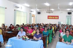 Hội Liên hiệp Phụ nữ phường Nha Trang tổ chức giao lưu văn nghệ và triển khai nhiệm vụ 6 tháng cuối năm
