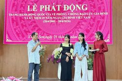 X&atilde; Kh&aacute;nh Sơn ph&aacute;t động Th&aacute;ng h&agrave;nh động quốc gia về ph&ograve;ng, chống bạo lực gia đ&igrave;nh năm 2026
