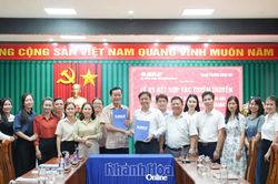 Phường Đông Hải ký kết hợp tác tuyên truyền với Báo và Phát thanh, Truyền hình Khánh Hòa