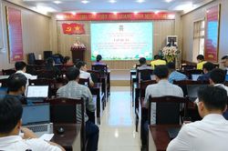 Hội N&ocirc;ng d&acirc;n tỉnh tập huấn nghiệp vụ Quỹ hỗ trợ n&ocirc;ng d&acirc;n, chương tr&igrave;nh ủy th&aacute;c v&agrave; ứng dụng AI
