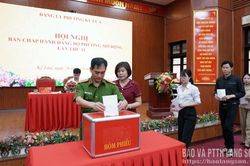 Hội nghị Ban Chấp h&agrave;nh phường Kỳ Lừa lần thứ 11 (mở rộng): Tiếp tục l&atilde;nh đạo, chỉ đạo thực hiện hiệu quả c&aacute;c giải ph&aacute;p ph&aacute;t triển kinh tế - x&atilde; hội theo kịch bản tăng trưởng đ&atilde; đề ra